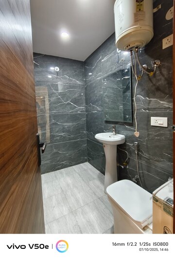 Bathroom in 1 BHK Apartment at Dwarka – for Sale