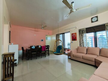 Living Room in 2 BHK Penthouse at Pride Valencia, Baner – for Rent