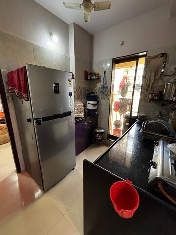 Kitchen in 1 BHK Apartment at Om Sai Heights Phase II, Morya Nagar – for Rent