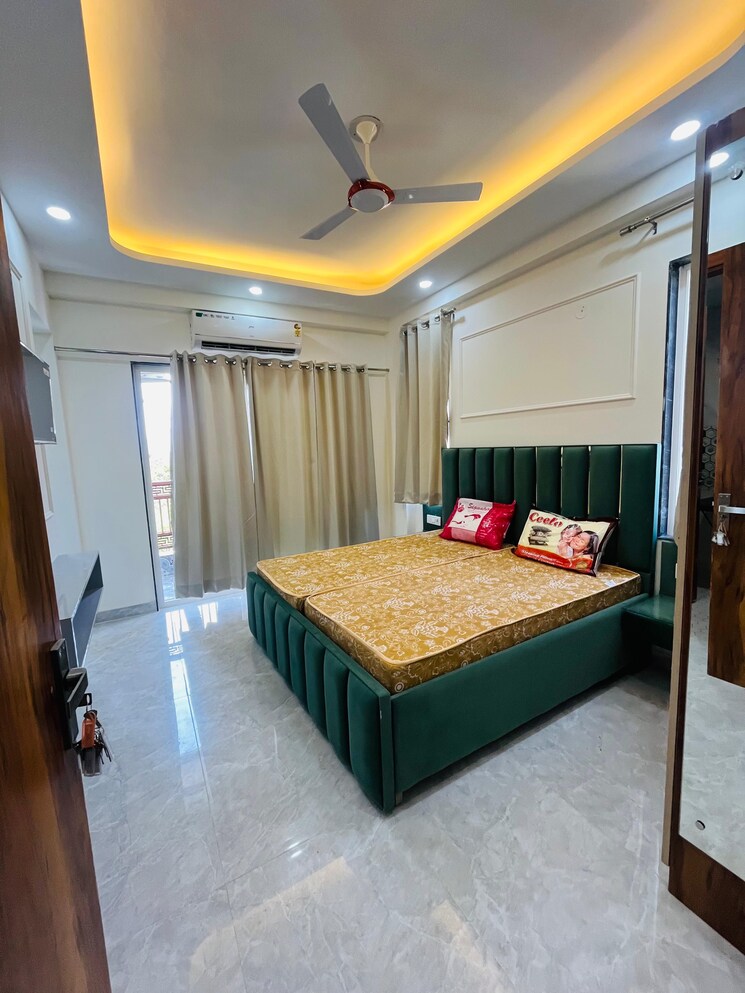 Bedroom, sector 47 Studio 653 Sq.Ft. Builder Floor In Sector 47 Gurgaon 9041803