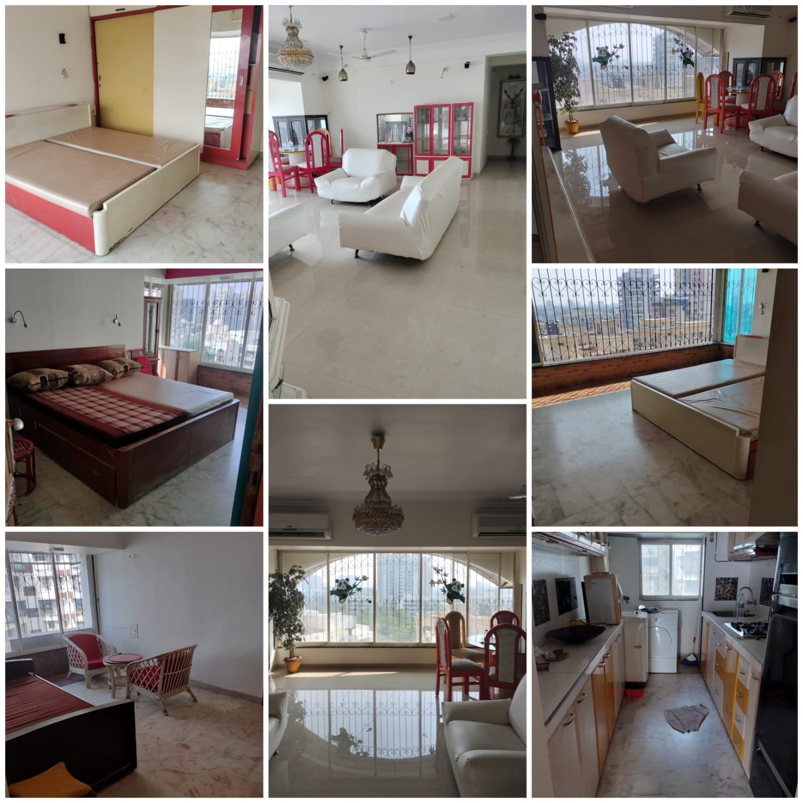 3 BHK + Study Room Apartment For Rent in Sky Anchorage