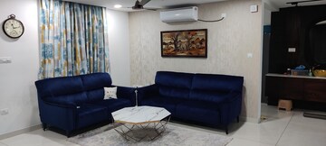 Living Room in 3 BHK Apartment at Aparna Sarovar, Nallagandla – for Rent