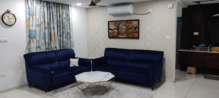 Living Room, aparna-sarovar 3 Bedroom 1850 Sq.Ft. Apartment In Nallagandla Hyderabad 9042026