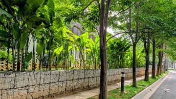 Balcony in 5 BHK Villa at Embassy Boulevard, Yelahanka – for Rent