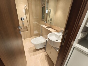 Bathroom in 1 BHK Apartment at Hiranandani Highland, Powai – for Rent