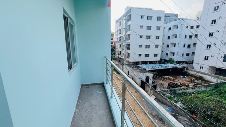Balcony, anu-residency 1 Bedroom 1012 Sq.Ft. Independent House In Kondapur Hyderabad 9042102