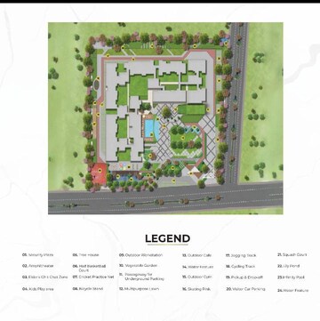 Master Plan in 2 BHK Apartment at ELV Blossom, Whitefield – for Sale