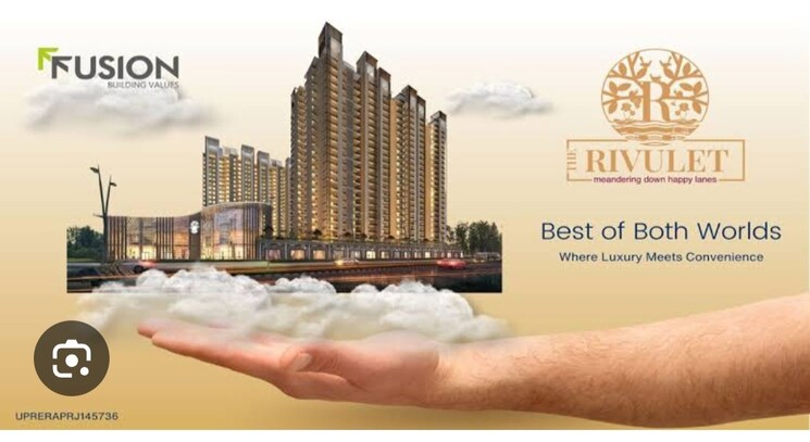 Exterior View, fusion-the-rivulet 3 Bedroom 1350 Sq.Ft. Apartment In Sector 12 Greater Noida Greater Noida 9042193