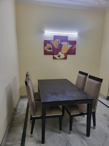 Bedroom in 3 BHK Builder Floor at Sushant Lok I – for Rent