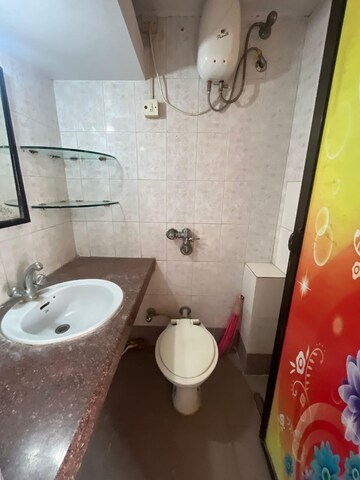 Bathroom in 3 BHK Apartment at Acme Ozone, Manpada – for Rent