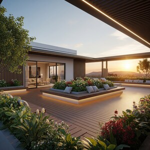 Terrace in 3 BHK Apartment at Marol – for Sale