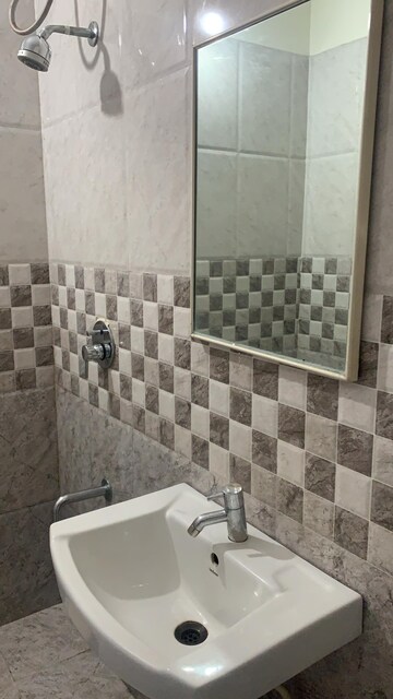 Bathroom in 3 BHK Apartment at Swadesh Greenhills, Baner – for Rent