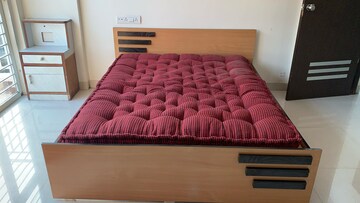 Bedroom in 3 BHK Apartment at Swadesh Greenhills, Baner – for Rent