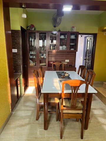 Dining area in 6+ BHK Independent House at Sampigehalli – for Sale