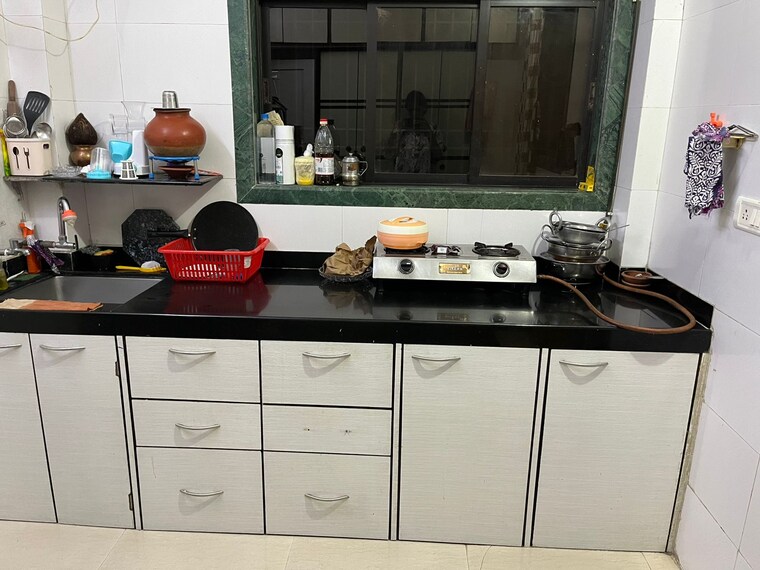 Kitchen, bhandup east 1 Bedroom 550 Sq.Ft. Apartment In Bhandup East Mumbai 9042308