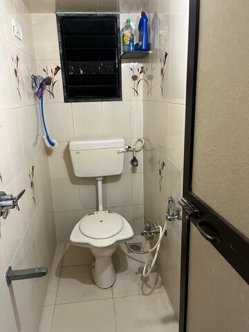 Bathroom in 1 BHK Apartment at Bhandup East – for Sale