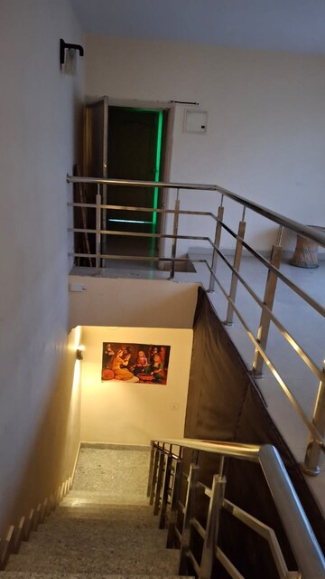 Staircase in 3 BHK Penthouse at Raheja Vedaanta, Sector 108 – for Rent