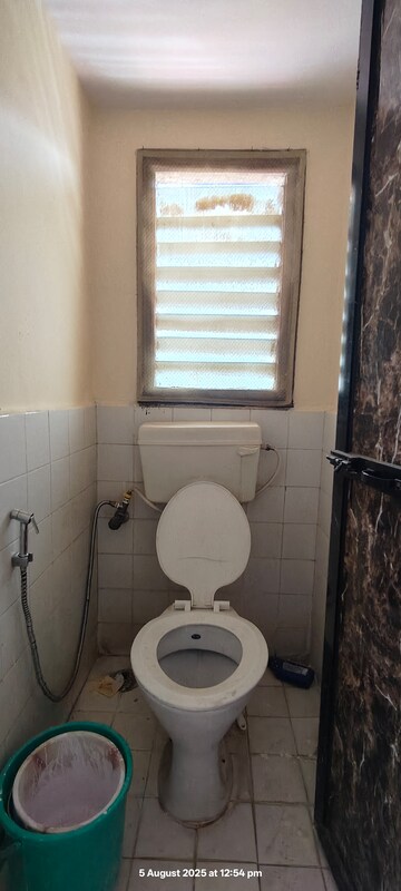 Bathroom in 1 BHK Apartment at Chandraprabha CHS, Bhandup East – for Rent