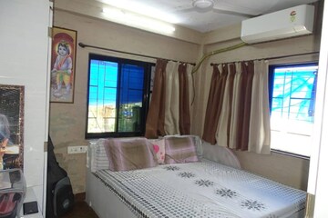 Bedroom in 2 BHK Apartment at Gurukrupa Marina Enclave, Malad West – for Rent