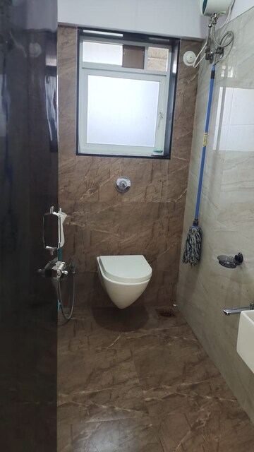 Bathroom in 1 BHK Apartment at Bhandup East – for Rent