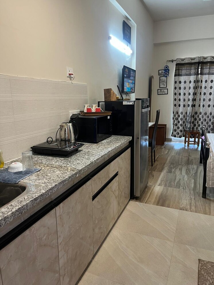 Kitchen, paramount-golfforeste 1 Bedroom 435 Sq.Ft. Apartment In Zeta I Greater Noida Greater Noida 9042425