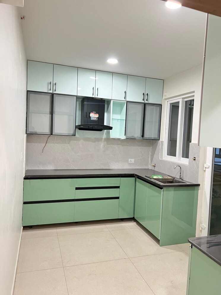 Kitchen, marina-skies 3 Bedroom 1453 Sq.Ft. Apartment In Hi Tech City Hyderabad 9042424