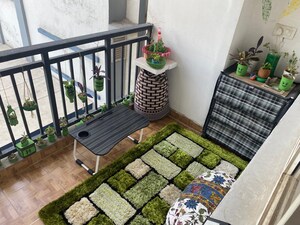 Balcony in 1 BHK Apartment at Sandwoods Spangle Condos, Ghazipur – for Sale