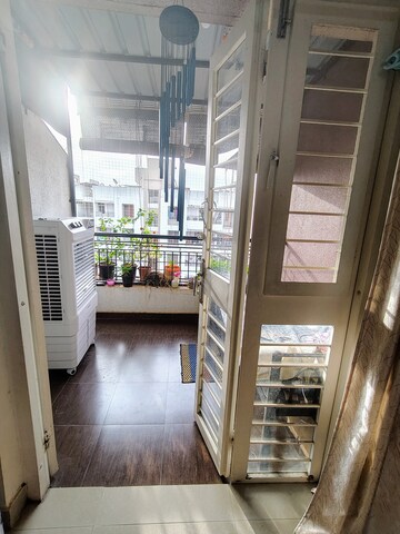 Balcony in 1 BHK Apartment at Prakash Gurukrupa Residency, Marunji – for Rent