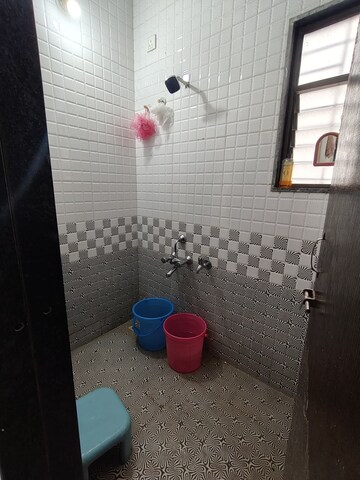 Bathroom in 1 BHK Apartment at Prakash Gurukrupa Residency, Marunji – for Rent