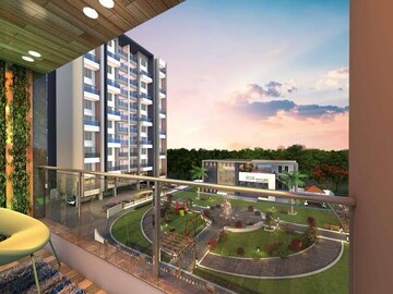 2 BHK Apartment – Exterior View View at RR Lunkad 66 Avenue, Pimple Nilakh - for Rent