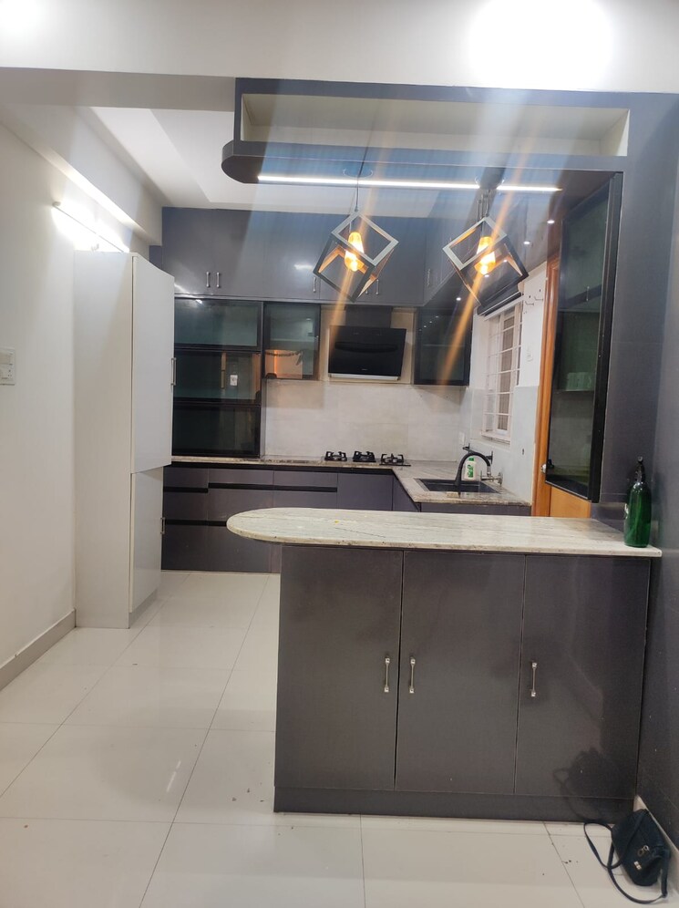 Kitchen, jagruthi-praneeths-jaagruthi-elite 3 Bedroom 1753 Sq.Ft. Apartment In Kollur Hyderabad 9042495