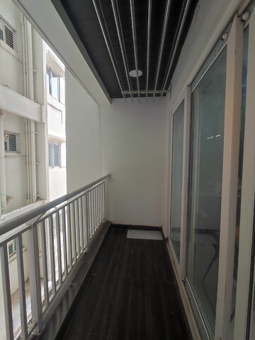 Balcony in 3 BHK Apartment at Jagruthi Praneeths Jaagruthi Elite, Kollur – for Rent