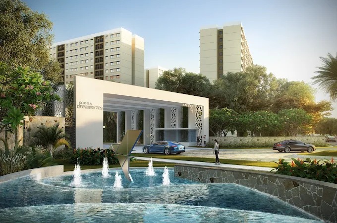 2 BHK + Pooja Room 1020 Sq.Ft. Apartment in Sobha Dream Acres