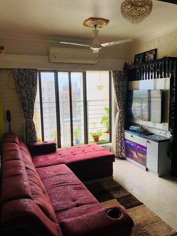 Bedroom in 2 BHK Apartment at Kings Heights, Nahur East – for Rent
