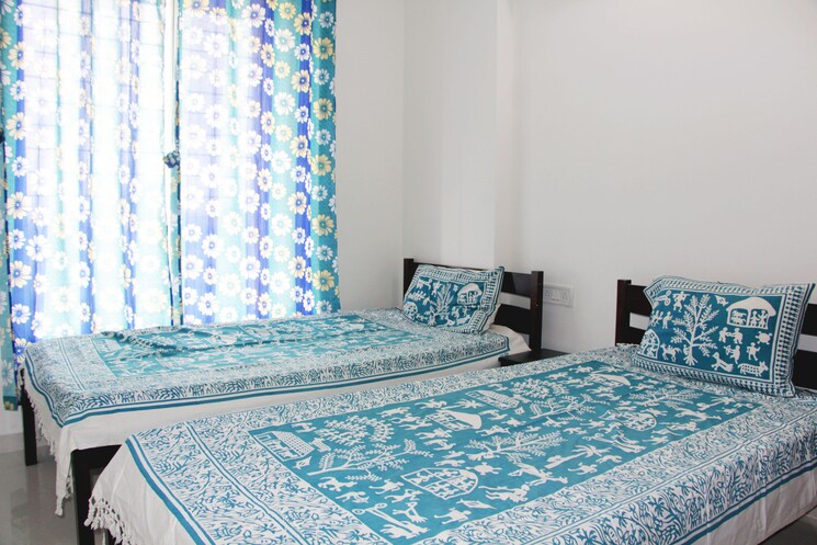 Bedroom, kasarvadavali Pg For Boys In Kasarvadavali 9042506