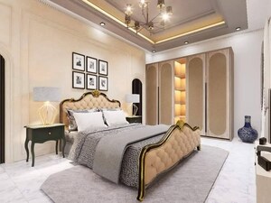 Bedroom in 3 BHK Builder Floor at Sector 3 Dwarka – for Sale