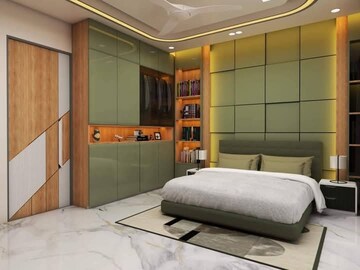 Bedroom in 3 BHK Builder Floor at Sector 3 Dwarka – for Sale