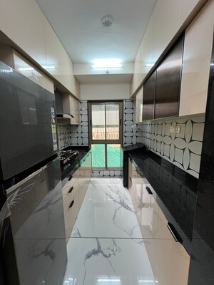 Kitchen in 1 BHK Apartment at Shreeji BKC Crown, Kurla West – for Sale