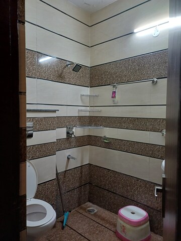 Bathroom in 3 BHK Apartment at Aura Homes, Patiala Road – for Rent
