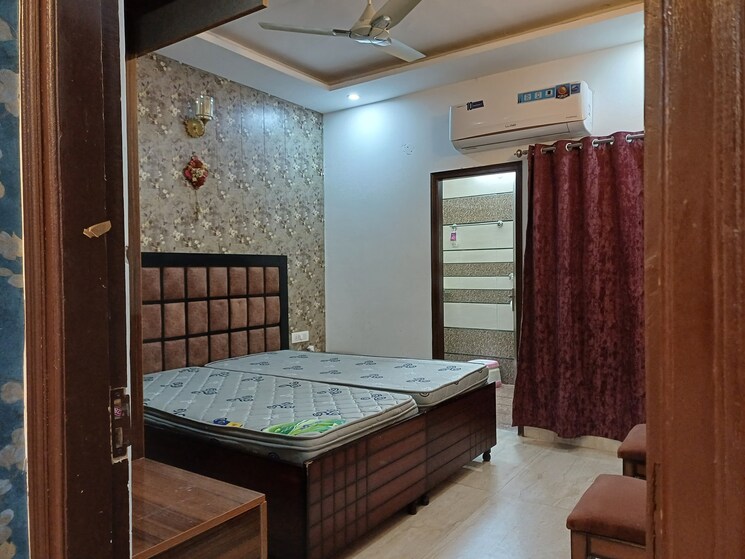 Bedroom, aura-homes 3 Bedroom 1400 Sq.Ft. Apartment In Patiala Road Zirakpur 9042582