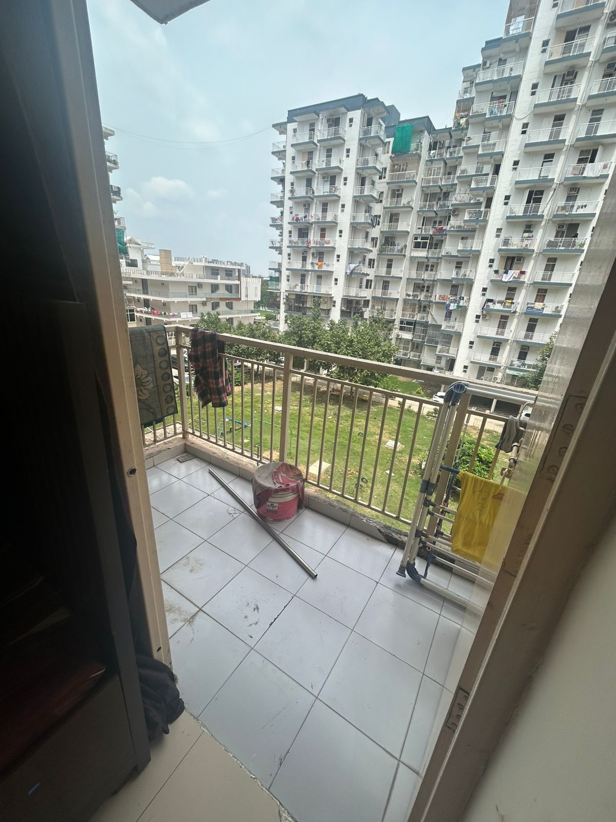 Balcony in 2 BHK Apartment at Adore Happy Homes, Sector 86 – for Sale