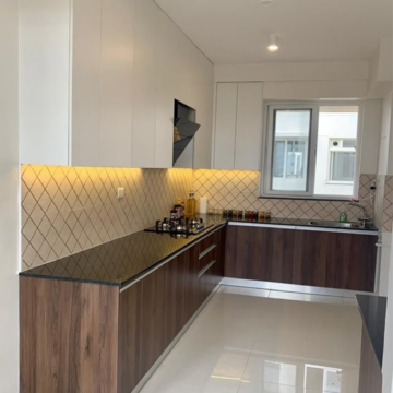 Kitchen in 2.5 BHK Apartment at Geotech Pristine Avenue, Sector 16c Greater Noida – for Sale