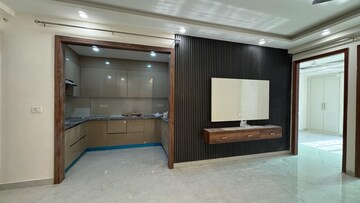 Kitchen in 3 BHK Builder Floor at Palm Residency Chhatarpur, Chattarpur – for Rent