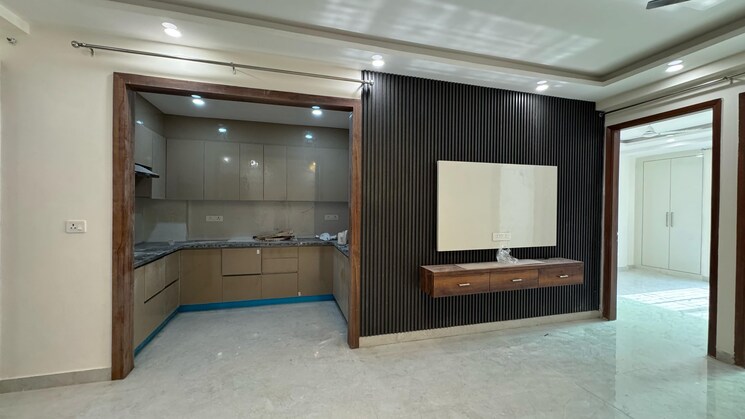 Kitchen, palm-residency-chhatarpur 3 Bedroom 1500 Sq.Ft. Builder Floor In Chattarpur Delhi 9042625