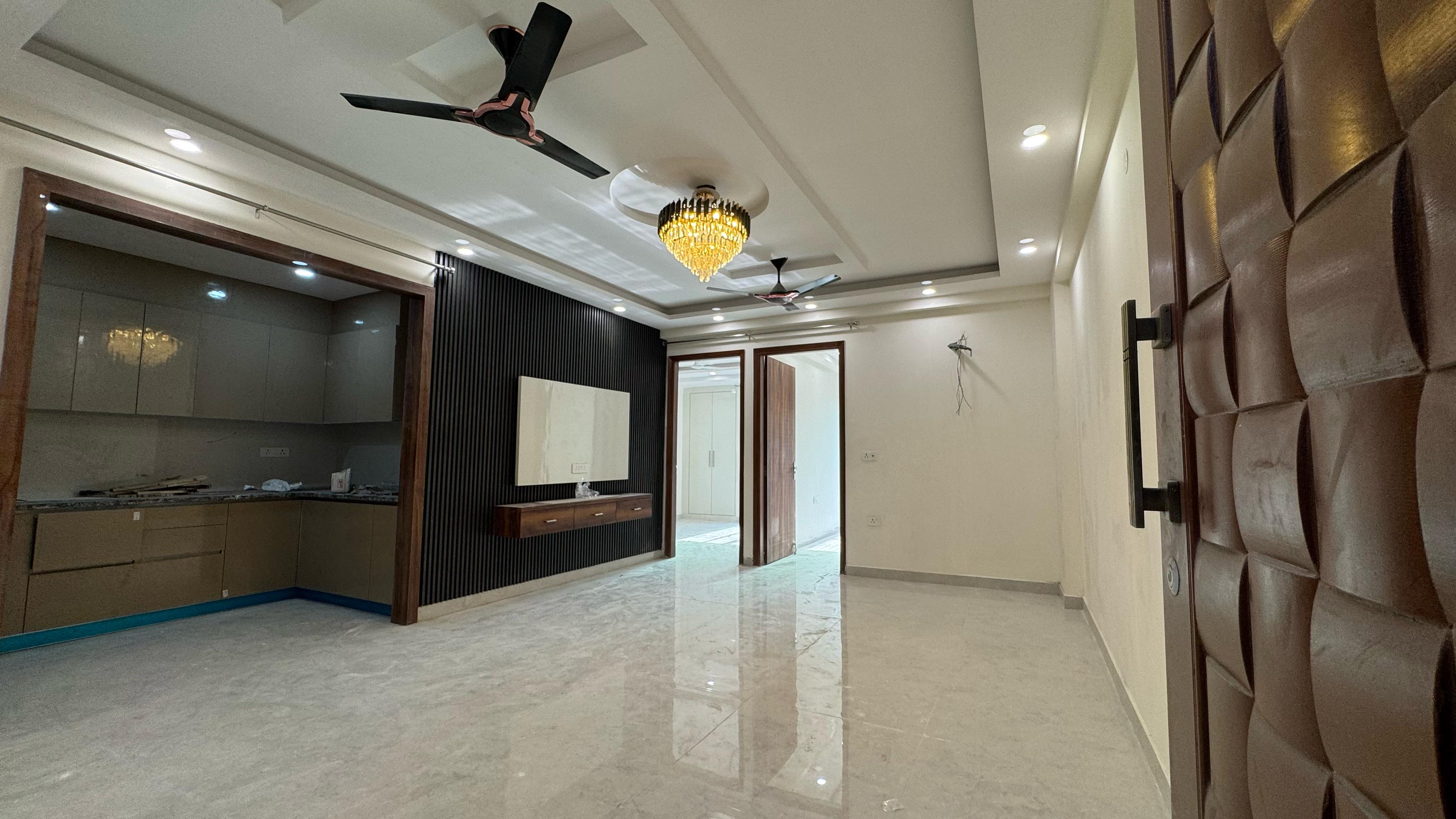 3 BHK + Servant Room Builder Floor For Rent in Palm Residency Chhatarpur