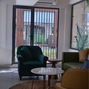 Living Room in 2.5 BHK Builder Floor at Smart World Gems, Sector 89 – for Sale