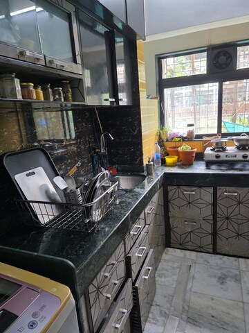 Kitchen in 2 BHK Apartment at NG Complex, Andheri East – for Rent