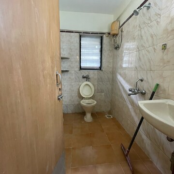 Bathroom in 2 BHK Apartment at Goregaon East – for Rent