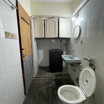 Bathroom in 2 BHK Apartment at Goregaon East – for Rent