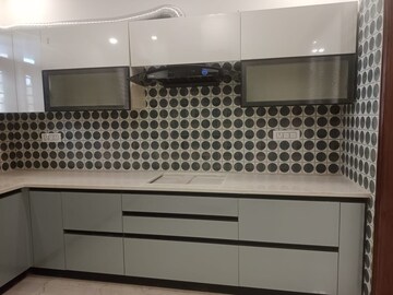 Kitchen in 3 BHK Builder Floor at BPTP Park Central, Sector 85 – for Rent